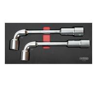 Module de clés à pipe débouchées - 6 pans, 2 pièces KS TOOLS 713.2012