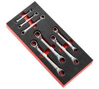 Module de clés polygonales à cliquet inclinées à 15° Spline - FACOM - MODM.65J7