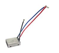 Module de commande d ' outil électrique compact | 1, 65, 24 X 0, 53 pouces, pièce de rechange pour démarreur à 3 lignes, classe 25A 3500W, boîtier métallique