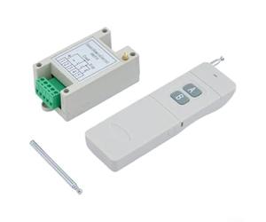 Module de commande de groupe électrogène, unité d'arrêt à distance 2 voies avec antenne, contrôleur de moteur diesel 12 V/24 V, boîtier ABS, fréquence 433 MHz