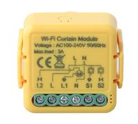 Module de commande de rideau pour écosystème - Interrupteur de volet roulant activé, IEEE 802.11b/g/n, 100-240 V AC, charge 3 A, IP20 Ra(A)