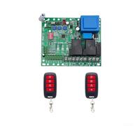 Module de commande électronique pour portail coulissant avec affichage LED et télécommande, carte de sécurité 220 V avec protection du temps du moteur et connexion d'interrupteur externe pour