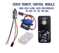 Module de commande servo SG90, carte de commande d'angle réglable, commande multi-mode, actionneur de direction pour projet DIY de voiture robot RC Multi-Key Remote kit