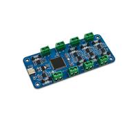 Module de Communication USB Vers RS485 8 Voies CH348L Transmission de Signal Semi-Duplex avec Voyant Lumineux pour Imprimante Scanner