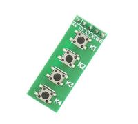 Module de commutateur de bouton-poussoir: Universal 4 -Key Board Clokliboard pour MEGA2560 - Module de clé de cathode commun - Convient à divers processeurs MCU PLD