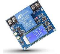 Module de commutateur de déconnexion basse tension DC 6 V-60 V, contrôleur de protection automatique de sur/sous-tension de la batterie avec écran LCD pour batterie au plomb-acide