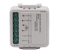 Module de commutateur de rideau intelligent pour domotique prenant en charge l'application Smart Life Télécommande minuterie et fonctions vocales (pour zigbee)