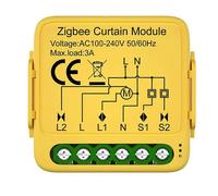 Module de commutateur de rideau intelligent Tuya Zigbee, volets roulants connectés, moteur de store, application Smart Life