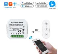Module de commutateur de rideau WiFi Smart Life, volet roulant, bricolage, RF433, télécommande, fonctionne avec Alexa Google Home