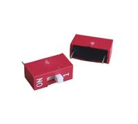 Module de commutateur DIP à bascule rouge, espacement 2.54MM, 20 pièces