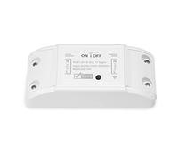 Module de commutateur intelligent WiFi, commutateur de gradateur de minuterie sans fil compatible avec Alexa Google Home, module de relais de commutateur de télécommande Smart Life/Tuya APP