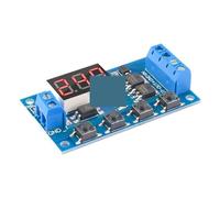 Module de commutation de commande d'électrovanne à retardement de cycle de déclenchement à affichage numérique double MOS DC5-36V