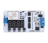 Module de commutation de relais DC 12 V, verrouillage électromagnétique de haute qualité, composant électronique de retard d'impulsion pour lumière de commande de moteur,