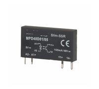 Module de commutation de relais micro-tension PCB à 4 broches MPD48D01/05, entrée 5 V CC, sortie 48 V CC/1 A, groupe de relais statiques SSR CC CC automatique + mini