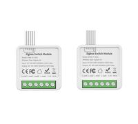 Module de commutation de relais ZigBee 4 canaux AC100-240 V Interrupteur marche/arrêt Interrupteur pour maison intelligente Mini interrupteur Dark Box