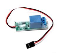 Module de commutation électronique RC 1 canal 5-12 V 10 A 30 VDC Entrée PWM | Statut LED, pas d'étalonnage, sans danger, compatible avec les récepteurs RC, pour Arduino, pour ESP32, feux de fumée, buzzer