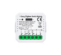 Module de Commutation Intelligent Tuya ZigBee avec Télécommande, Relais de Disjoncteur pour Maison Intelligente, Fonctionne pour Alexa Alice