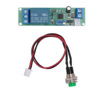 Module de commutation professionnel, bouton externe déclenché, temps réglable, minuterie de retard 12V, Module de commutation de relais