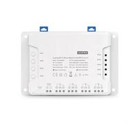 Module de commutation Wi-Fi intelligent 4 voies compatible avec Sonoff 4CH Pro R3 et 4CH R3 pour application de contrôle vocal autobloquant et modes d'enclenchement (pour SONOFF 4CH PRO R3)