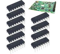 Module De Compteur De Décades - Diviseur D'impulsions À 10 Sorties, Contrôle De Synchronisation Du Signal Séquentiel, Module De Circuit Électronique, Puce De Diviseur De Fréquence, Boîtier D'accessoir