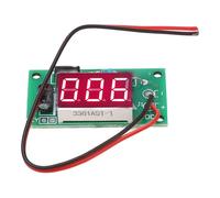 Module de compteur de puissance avec affichage à tube numérique rouge à 3 chiffres, modèle QF MC03 1, tension de fonctionnement 4-7 V, module de comptage avec accumulateur de (16-26V)