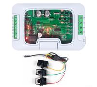 Module de compteur d'énergie CA triphasé 100 A avec communication RS485 RTU et UART pour surveillance de la tension industrielle et de l'alimentation PZEM-6L24 Compatible avec les systèmes IoT et les