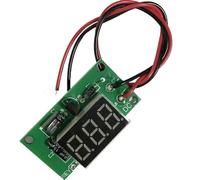 Module de compteur LED à 3 chiffres avec rétention de mémoire, large plage d'entrée CC 3,3 V à 30 V et modes de déclenchement manuel/automatique, carte PCB verte