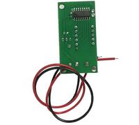 Module de compteur numérique à 3 chiffres avec accumulation de mémoire, écran rouge de 0,9 cm, entrée de tension large CC 3,3 V-30 V, pour déclenchement automatique/manuel pour le suivi des heures de