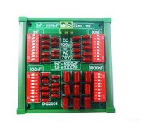 Module de condensateur numérique programmable 1-9999nF Plage réglable DC 100 V AC 70 V pour applications PLC Tests de conception électronique et utilisation en laboratoire éducatif (avec boîtier)