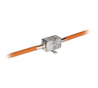 Module de connexion INFRALAN® Cat.6A / Class EA 10 Gbps EFB Elektronik 37597.1 Adaptateur/prolongateur métal 1 pc(s)