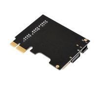 Module de contrôle d'alimentation d'ordinateur avec compatibilité avec fente PCIe et double alimentation pour boîtier d'ordinateur PicoKVM Extension de panneau avant