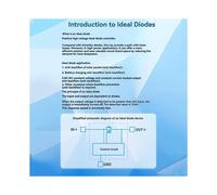 Module de Contrôle de Diode Idéal 80 V 50 A, Résistance Interne de 1,5 Milliohms, Module de Protection Contre le Reflux Solaire