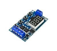 Module de contrôle de synchronisation 12V 24V, relais de retard LED | Relais temporisé numérique DC12V/24V double MOS LED(1 Pcs)