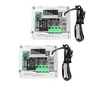 Module de contrôle de température 2 pièces avec boîtier, thermostat numérique à affichage XH W1209 avec sonde CTN étanche -50~110 °C