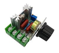 Module de contrôle de Vitesse de Moteur à Courant Alternatif PWM 2000 W, régulateur de variateur, ajusteur de Tension réglable à 50 degrés pour Divers équipements électriques