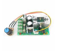 Module de contrôle de vitesse du moteur 12 V-60 V 1200 W 20 A CC pour contrôleur de ventilateur PWM avec fréquence de 25 kHz et protection contre les surcharges, 77 x 45 x 28 mm