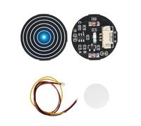 Module de contrôle marche/arrêt tactile 3 V-30 V entrée 3 fils bleu/4 fils voyants LED blancs pour projets électroniques Commutation tactile capacitive