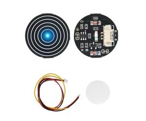 Module de contrôle marche/arrêt tactile 3 V-30 V entrée 3 fils bleu/4 fils voyants LED blancs pour projets électroniques Commutation tactile capacitive