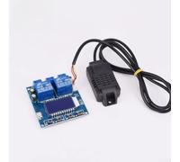 Module de contrôle numérique de température et d'humidité 57 x 60 x 20 mm double relais pour la surveillance de l'environnement et le contrôle du climat dans les environnements industriels et de