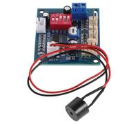 Module de Contrôle Pwm pour Ventilateur CPU PC Dc 12 V 4 Fils | Commande Manuelle de Vitesse, Alarme Haute Température Buzzer, Interface Simple, Format 1,97x1,73 Pouces