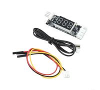 Module de contrôleur de ventilateur PWM 12 V avec affichage numérique, régulateur de température CC 8-16 V pour ventilateurs de refroidissement de serveur de processeur PC à 4 fils, signal de 25 kHz