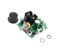 Module de contrôleur de vitesse de moteur PWM, panneau de bouton rotatif 12-40 V, régulation de courant 10 A pour pompes et charges LED, panneau de contrôle de vitesse du moteur, module de régulateur