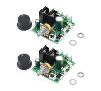 Module de contrôleur de vitesse de moteur PWM, panneau de bouton rotatif 12-40 V, régulation de courant 10 A pour pompes et charges LED, panneau de contrôle de vitesse du moteur, module de régulateur