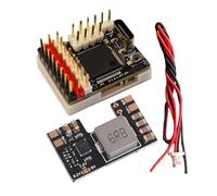 Module de contrôleur de vol à fréquence Principale 168 MHz F4Wing Mini MK1 avec Interface Type-C, Compatible avec Les Accessoires d'avions à voilure Fixe for Drones RC(Welded pins w Bec)