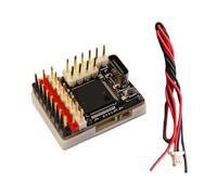 Module de contrôleur de vol à fréquence Principale 168 MHz F4Wing Mini MK1 avec Interface Type-C, Compatible avec Les Accessoires d'avions à voilure Fixe for Drones RC(Welded pins no Bec)