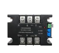 Module de démarrage progressif de moteur 380 V, contrôleur, arrêt du démarreur, dissipateur thermique, moteur triphasé, démarrage lent, 1 kW, 2 kW, 4 kW, 6 kW, 8 kW, 10 kW, 15 kW, 20 kW(R1 80wa-8kw)