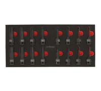 Module de douilles à chocs 1/2'', 16 pièces - KS TOOLS - 713.1016