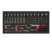 Module de douilles et accessoires ULTIMATE 1/4'', 54 pièces - KS TOOLS - 713.1020
