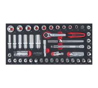 Module de douilles et accessoires ULTIMATE 3/8'', 47 pièces - KS TOOLS - 713.1022
