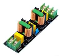 Module de filtre EMI AC 110-250 V, filtre anti-interférence à deux niveaux pour bloc d'alimentation, réduction du bruit EMC avec condensateurs X2/Y2 et accélérateur continu, vert (2 A-18 A) (10 A)